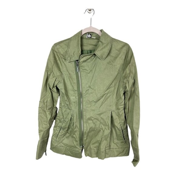 Roxy green zip up jacket - Picture 1 of 11